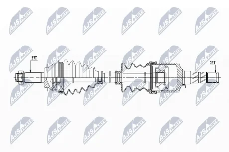 Автозапчастина NTY NPW-SB-019