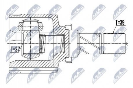 Автозапчастина NTY NPW-PL-058