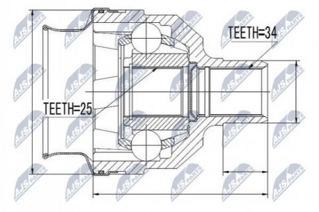 Автозапчастина NTY NPW-PL-025