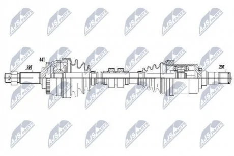 Автозапчастина NTY NPW-NS-060