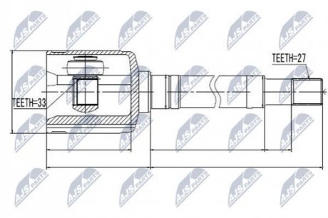 Автозапчастина NTY NPW-NS-033