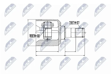 Автозапчастина NTY NPW-MS-036
