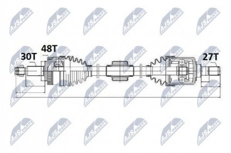 Автозапчастина NTY NPW-KA-327