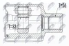 Внутренний шрус chevrolet epica 04- /,96335428 NTY NPW-DW-007 (фото 1)