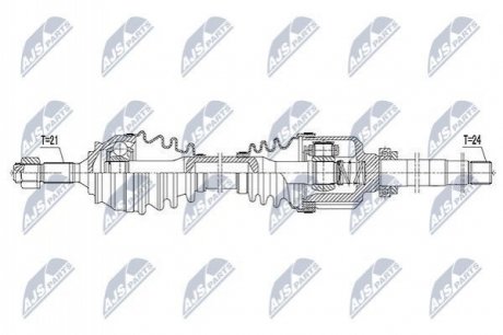 Автозапчастина NTY NPW-CT-057