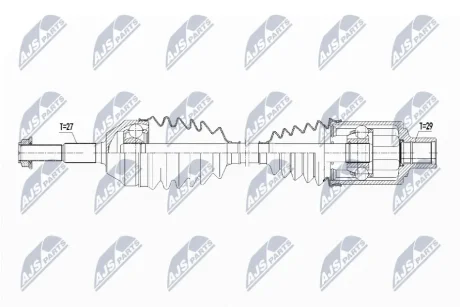 Автозапчастина NTY NPW-CH-098