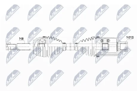 Автозапчастина NTY NPW-CH-082