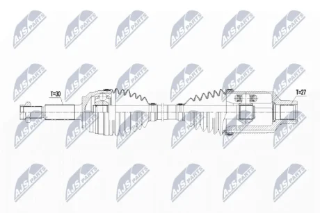 Автозапчастина NTY NPW-CH-076