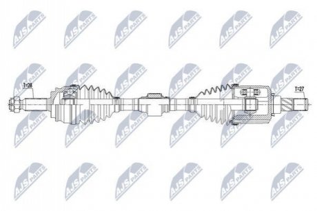 Автозапчастина NTY NPW-CH-060