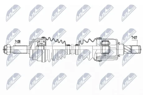 Автозапчастина NTY NPW-CH-046