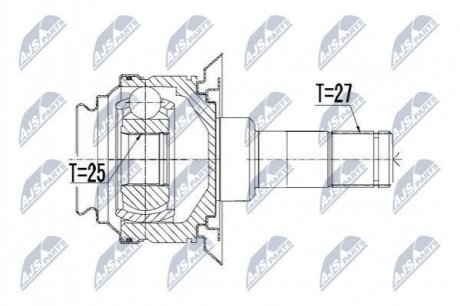 Автозапчастина NTY NPW-BM-070