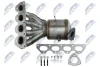 Катализатор opel astra h 1.6 1.8 2006,12992393 NTY KATPL006 (фото 3)