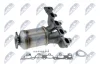 Катализатор opel astra h 1.6 2004 meriva a 1.6 2006,55559624 NTY KAT-PL-002 (фото 3)