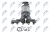 Катализатор opel astra g 1.6 2002 astra h 1.6 2004,55555951 NTY KAT-PL-000 (фото 4)