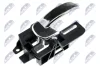 Внутренняя ручка передней двери nissan qashqai 2007, 80670JD00E NTY EZC-NS-001 (фото 1)