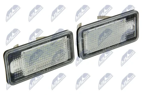 Ліхтар освітлення номерного знаку audi a3 03-, 8e0807430b NTY ELP-AU-000