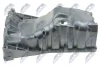 Піддон, масляний картера двигуна VAG 1.8T/Quattro (вир-во) NTY BMO-VW-014 (фото 3)