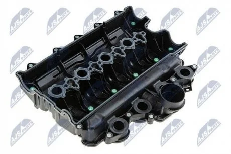 Клапанна кришка без клапана вентиляції з прокладкою Opel/Renault 2.2/2,5 dCi 16V G9T/G9U (вир-во) NTY BKS-RE-000