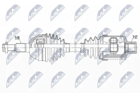 Автозапчастина NTY NPW-PL-146