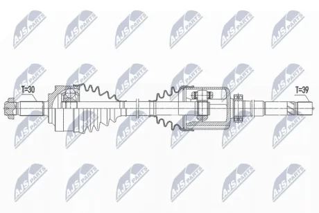 Автозапчастина NTY NPW-ME-152