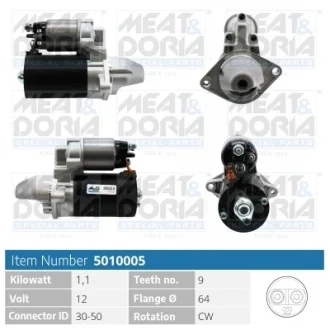 Автозапчастина MEAT&DORIA 5010005