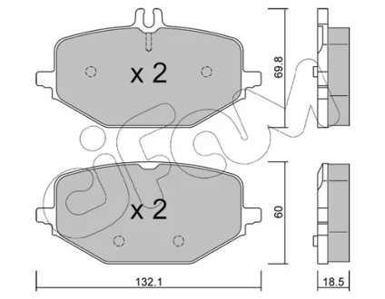 Автозапчастина CIFAM 822-1274-0