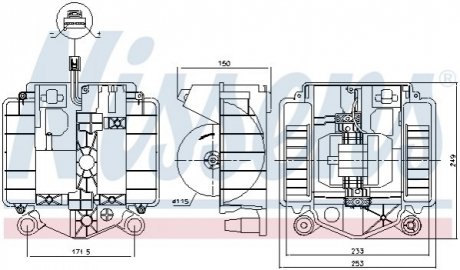 Автозапчастина NISSENS 87461