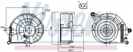 Автозапчастина NISSENS 87500