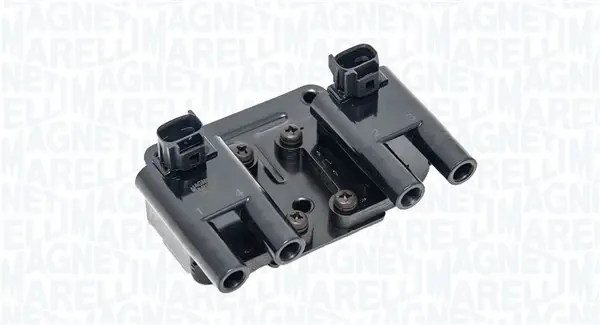 Котушка запалювання CHEVROLET AVEO / KALOS, CRUZE, LACETTI, NUBIRA DAEWOO LACETTI, NEXIA, NUBIRA 1.4-1.8 05.03- MAGNETI MARELLI 060717166012 (фото 1)