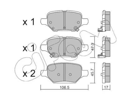 Автозапчастина CIFAM 822-1213-0