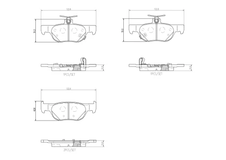 Автозапчастина BREMBO P 49 064