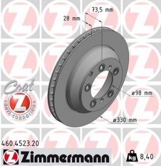 Автозапчастина ZIMMERMANN 460452320