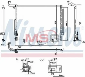 Автозапчастина NISSENS 941092