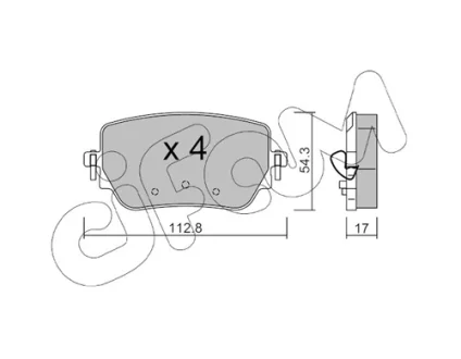 Автозапчастина CIFAM 822-1196-0