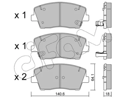 Автозапчастина CIFAM 822-1168-0