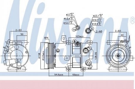 Автозапчастина NISSENS 890430