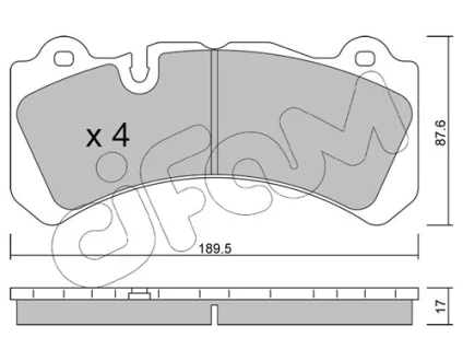 Автозапчастина CIFAM 822-1328-0