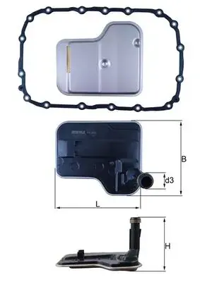 Автозапчастина MAHLE / KNECHT HX 240D (фото 1)