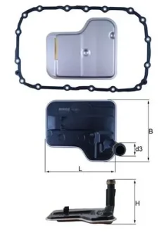 Автозапчастина MAHLE / KNECHT HX 240D
