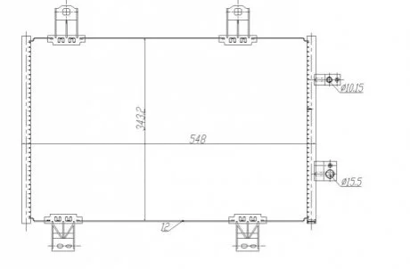 Автозапчастина NRF 350480