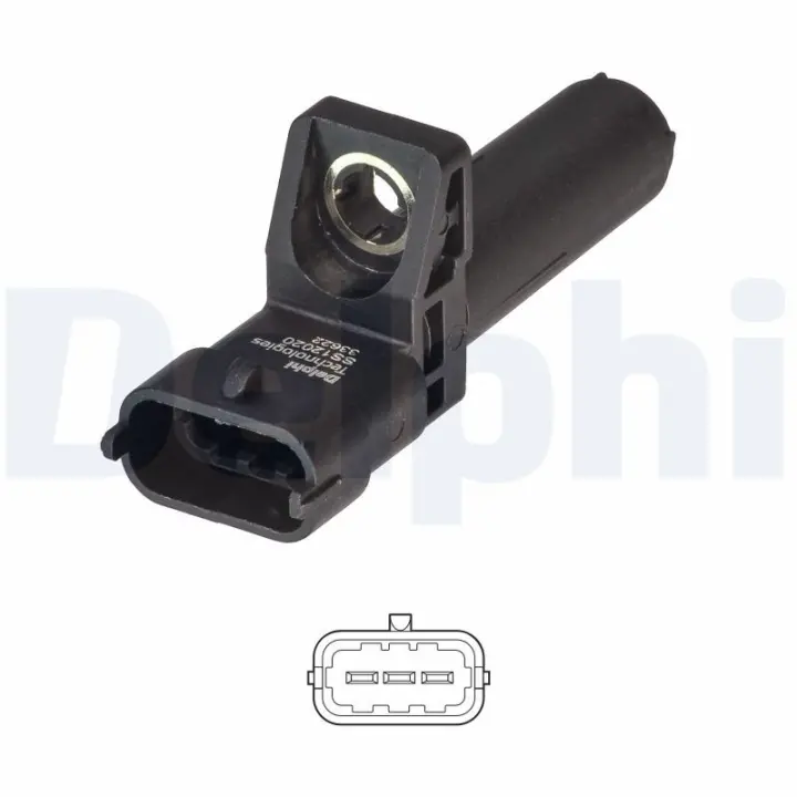 Датчик положення колінчастого вала Delphi SS12020-12B1 (фото 1)