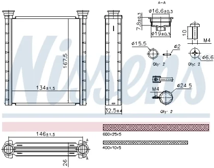 Автозапчастина NISSENS 707280