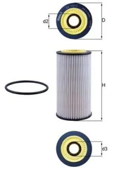 Фільтр оливи MAHLE / KNECHT OX1311D