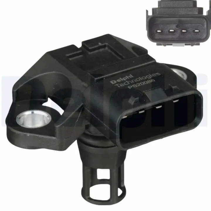 Датчик тиску впускного колектора LEXUS/TOYOTA \'\'1.5-4.6 \'\'08>> Delphi PS20086-12B1 (фото 1)