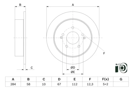 Автозапчастина BOSCH 0 986 479 H16