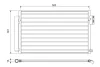 Радіатор кондиціонера FIAT 500L/TIPO 0.9-1.4 12- Valeo 822641 (фото 1)