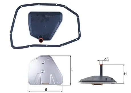Автозапчастина MAHLE / KNECHT HX 233D