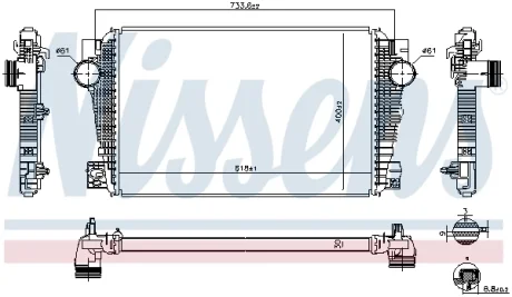 Автозапчастина NISSENS 96258