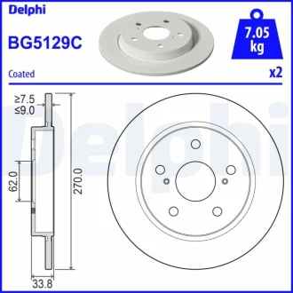 Автозапчастина Delphi BG5129C
