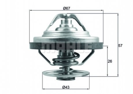 Автозапчастина MAHLE / KNECHT TX 158 79 (фото 1)